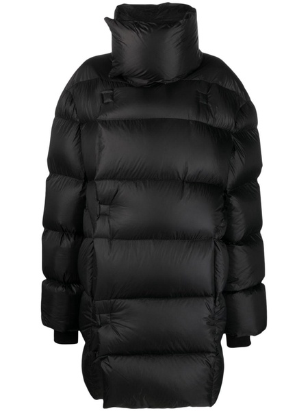 padded high-neck coat