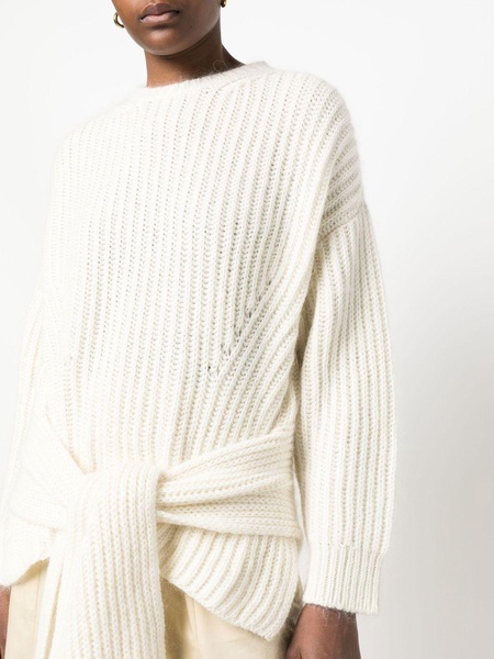 knot-detail jumper