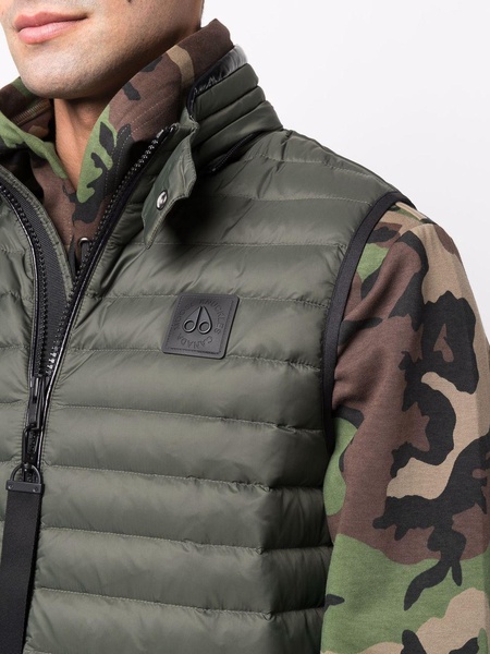 Riggin hooded down gilet