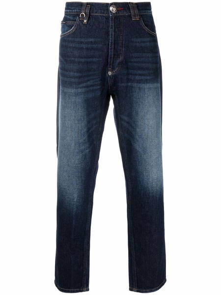 Carrot Fit Iconic Plein straight-leg jeans 