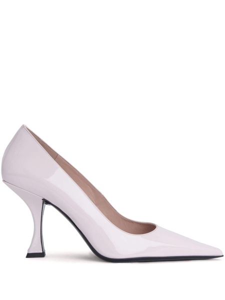 Viva 90mm patent-leather pumps