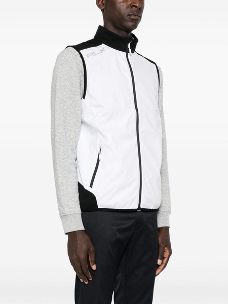 logo-print contrast gilet