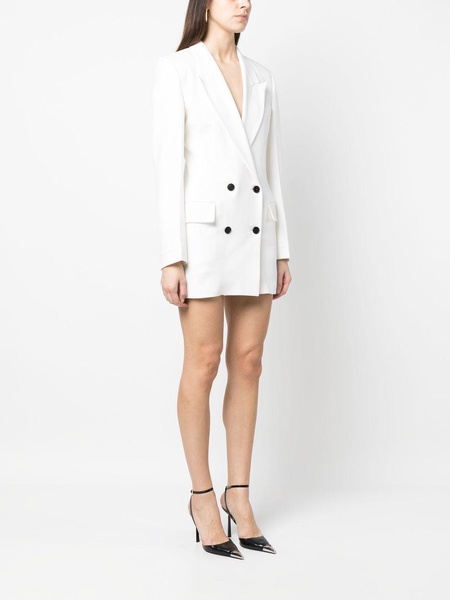 double-breasted blazer dress