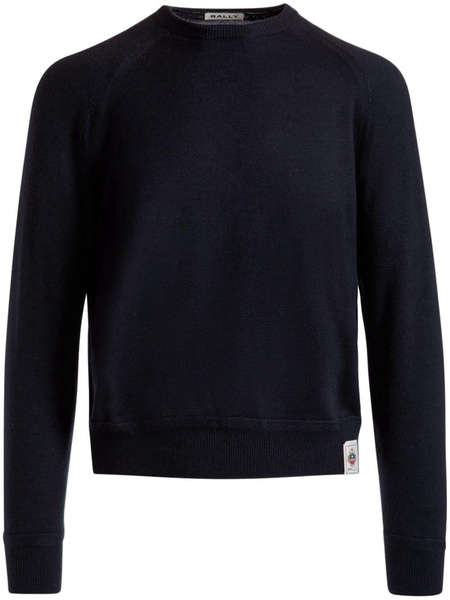 cashmere-silk crew-neck jumper