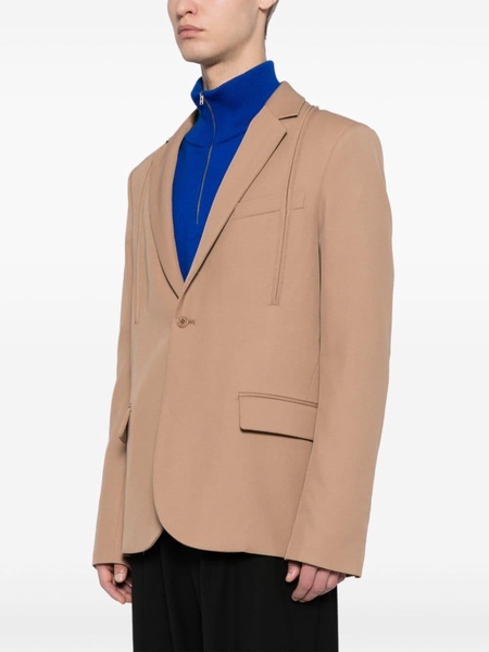 single-breasted blazer 