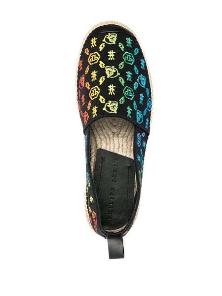 logo-print espadrilles