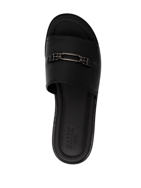 Jacob leather slides 