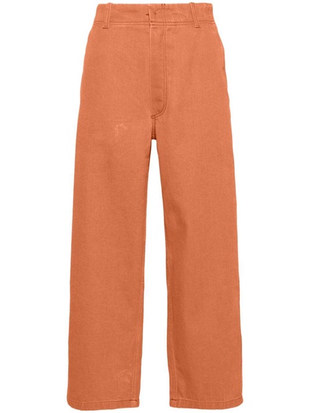 straight-leg trousers