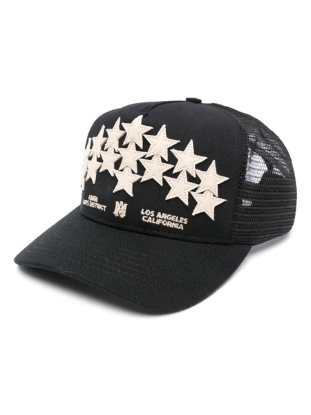 star-patch mesh cap