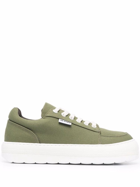 chunky-sole low top sneakers