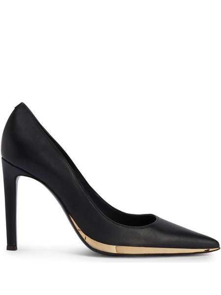 Virgyn 105mm leather pumps