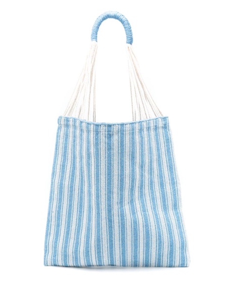 Bianca Colori striped tote bag