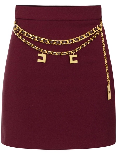 MINI SKIRT WITH CHAIN