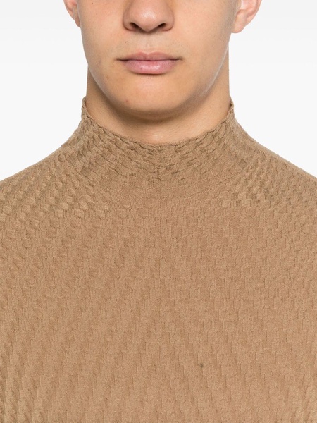 textured sweater