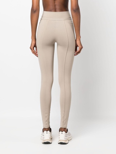 Tuxedo high-waisted leggings 