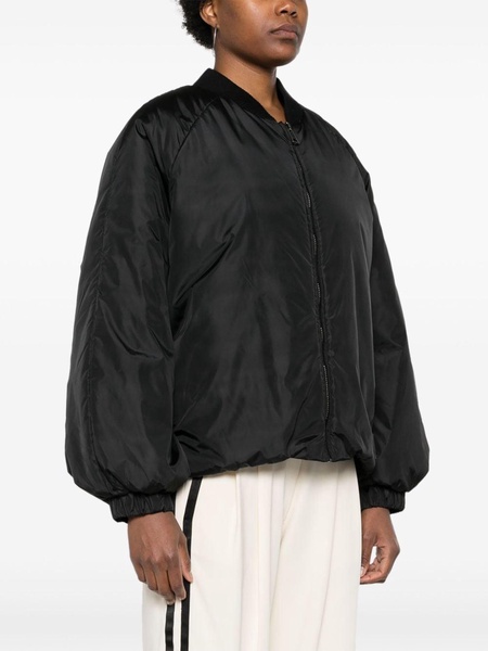 Logo-Applicated Puffball Jacket