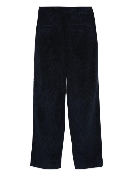 corduroy tapered trousers