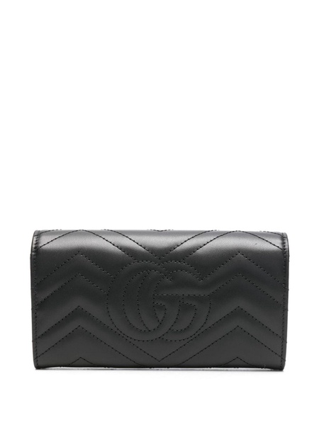 GG Marmont leather continental wallet