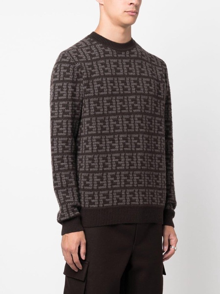 FF-motif cashmere jumper 