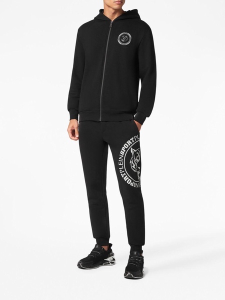 Tiger logo-print jersey tracksuit