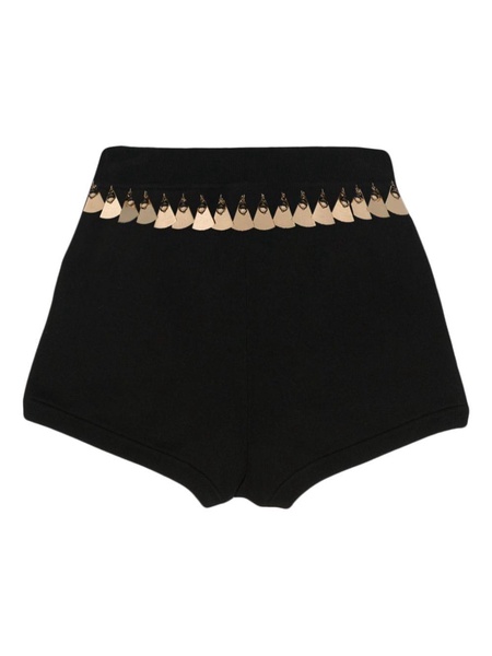 tassel-trim knitted shorts