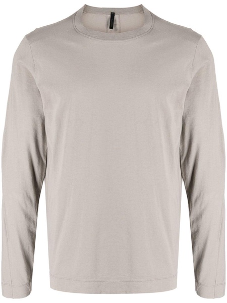 round-neck cotton T-shirt