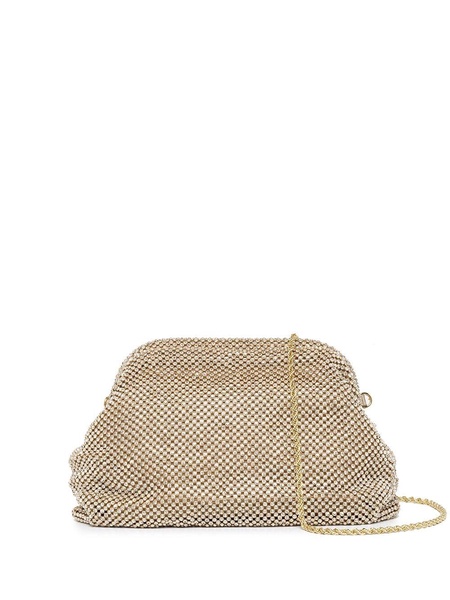 Doreen crystal-embellished clutch bag