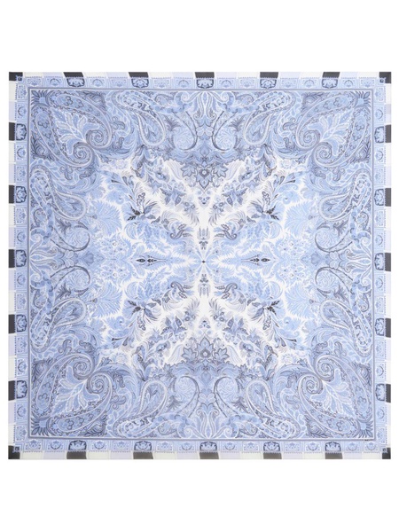 paisley-print silk scarf