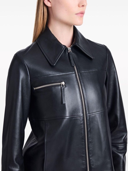 Annabel lightweight leather jacket 