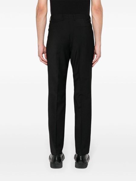 mid-rise tailored trousers