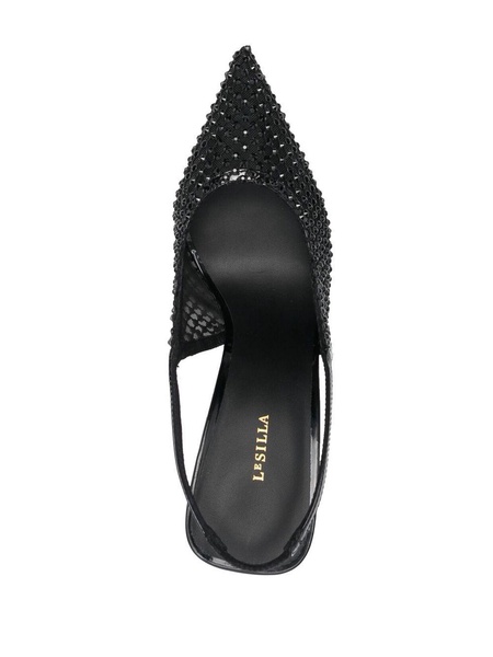 Gilda mesh-panel pumps