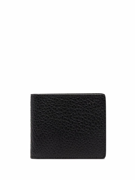 four-stitch leather card holder