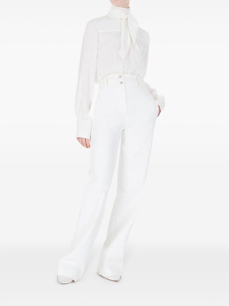 Hugo high-waisted straight-leg jeans