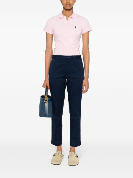 Polo Ralph Lauren Julie Cotton -Blend Piqué Polo Shirt - m