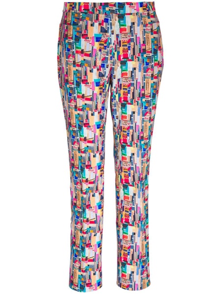 Franca NYC Paper Collage trousers 