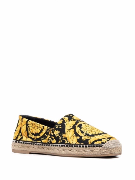 Barocco-print espadrilles