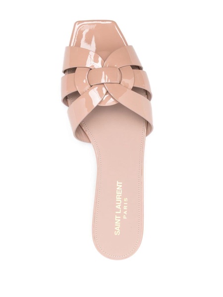 Saint Laurent Nu Pieds Tribute 05 Patent Leather Sandals