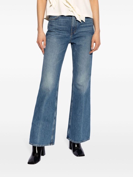 Martine high-rise flared jeans