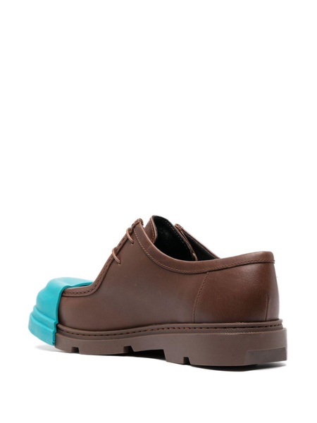 Junction leather derby shoes