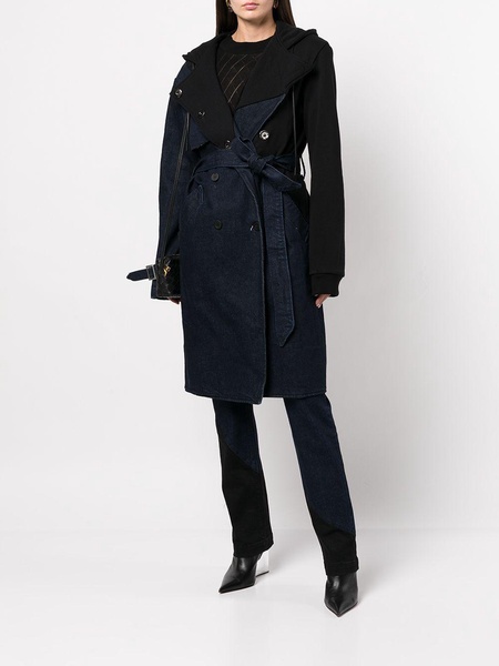 Belinda denim trench coat