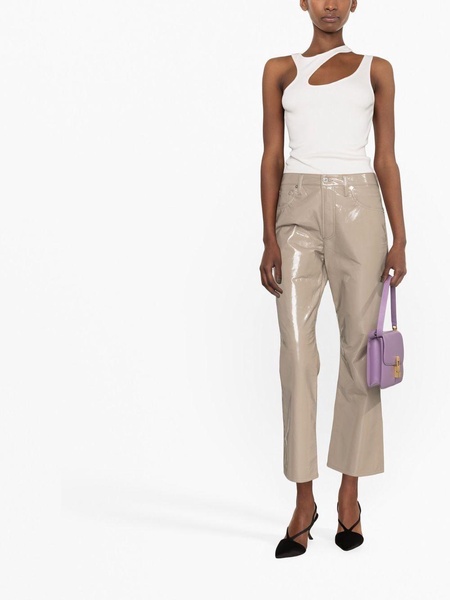 Isola cropped bootcut trousers