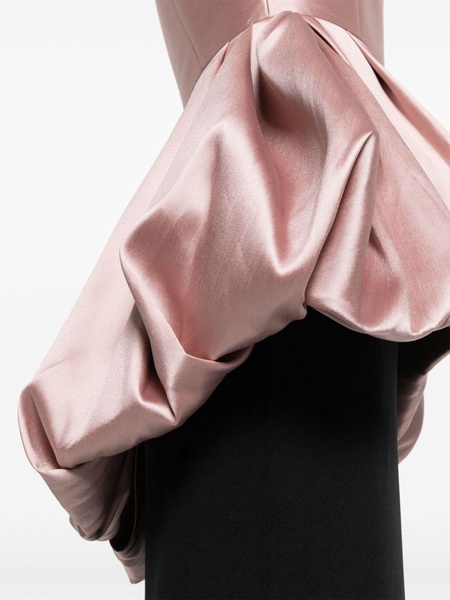 Emi peplum-detail dress 