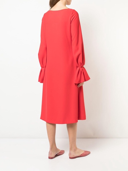 long-sleeved loose dress