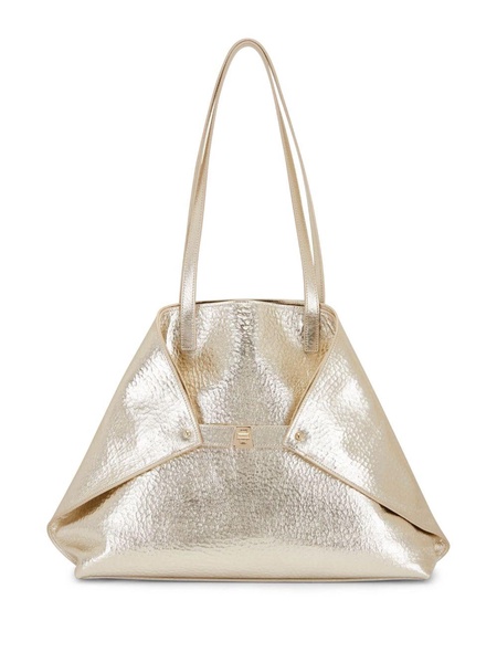 Ai metallic shoulder bag