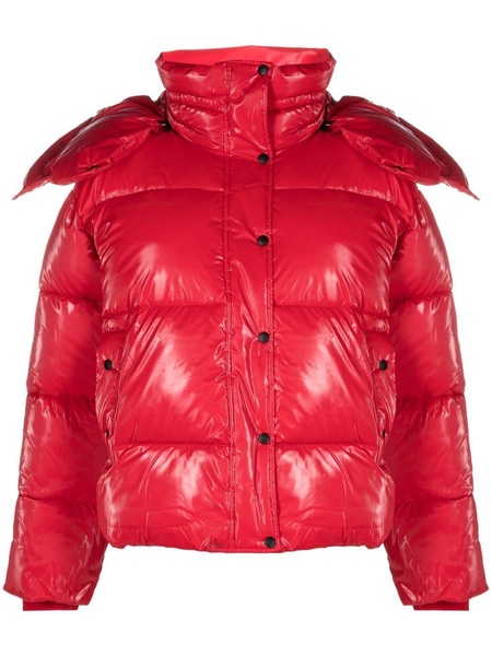 hooded puffer coat 