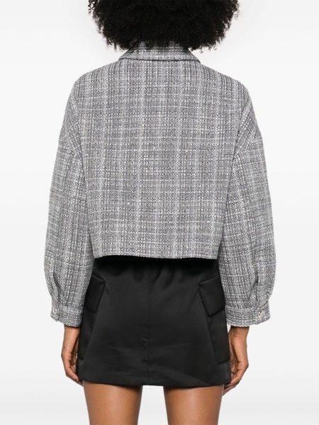 short tweed jacket