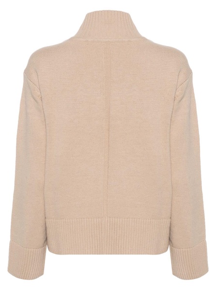 mock-neck jumper