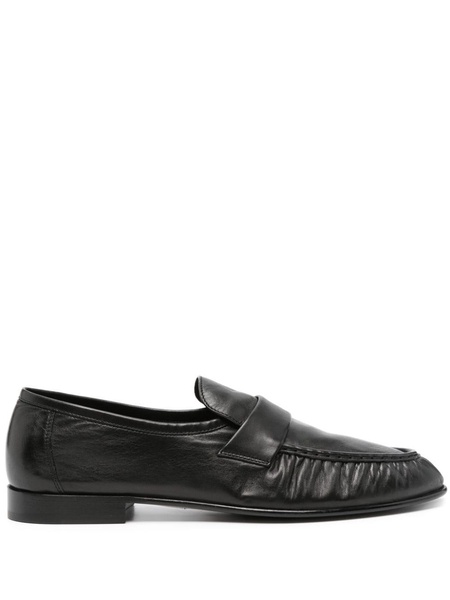 soft-leather loafers