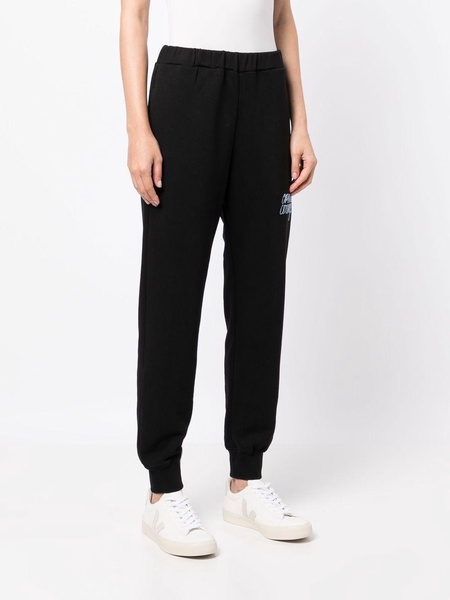 logo-embroidered track pants