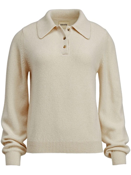 Joey polo-collar jumper